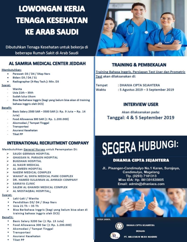 Lowongan Kerja Ke Arab Saudi